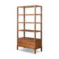 Arturo Bookcase - Natural Walnut