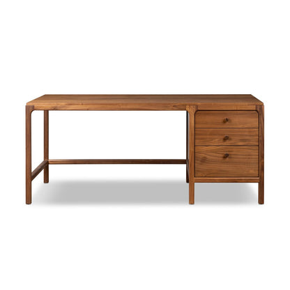 Arturo Desk 70" - Natural Walnut Veneer