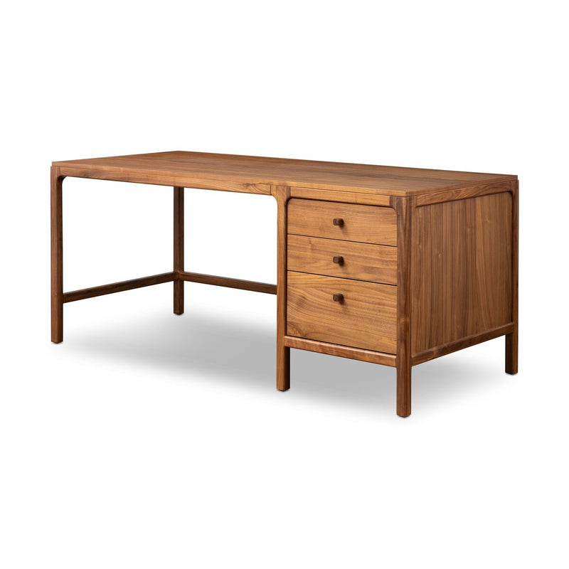 Arturo Desk 70" - Natural Walnut Veneer