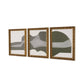 Suspended Triptych by Raoul Morren - Gilded Antique Gold