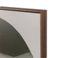 Suspended Triptych by Raoul Morren - Walnut Floater