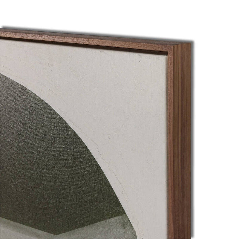 Suspended Triptych by Raoul Morren - Walnut Floater
