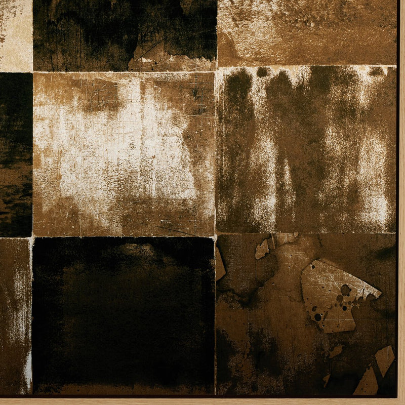 Rusted Diptych by Paul Duncan - White Oak Floater