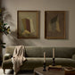 Constellation Diptych by Reese Truesdell - Gilded Antique Gold