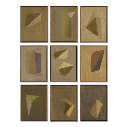 Constellation Set by Reese Truesdell - Rustic Walnut Floater
