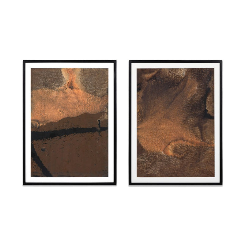 Deep Earth Diptych by Brooke Noel Morgan - Black Maple