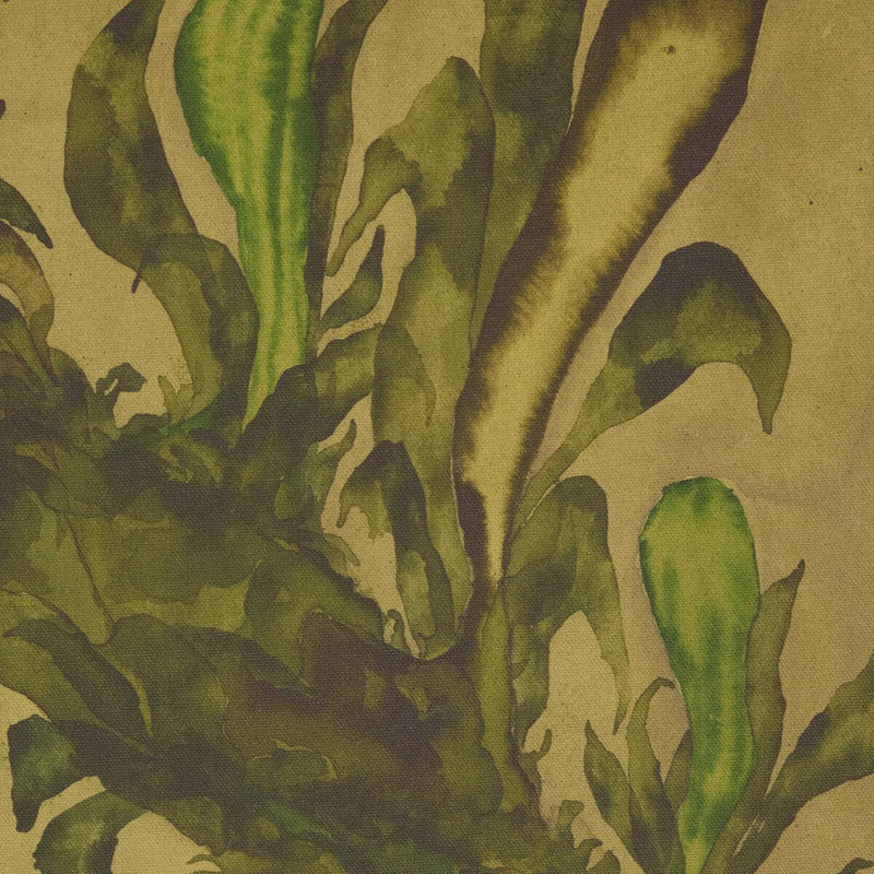 Epiphytes Diptych by Molly Franken - Gilded Antique Gold