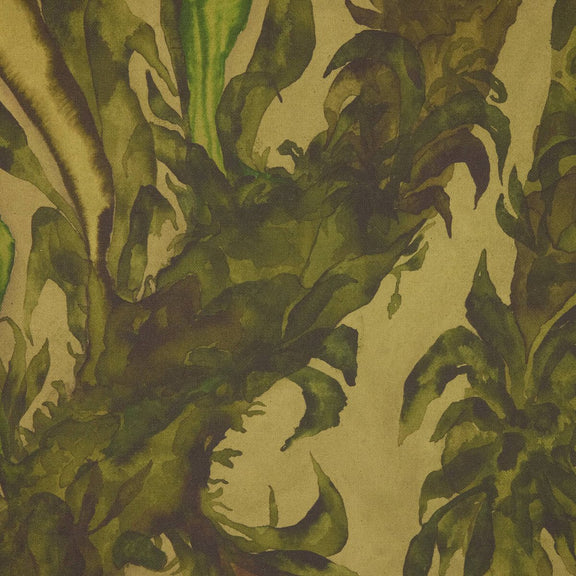 Epiphytes Diptych by Molly Franken - Gilded Antique Gold