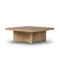 Brinton Square Coffee Table - Rustic Oak Veneer