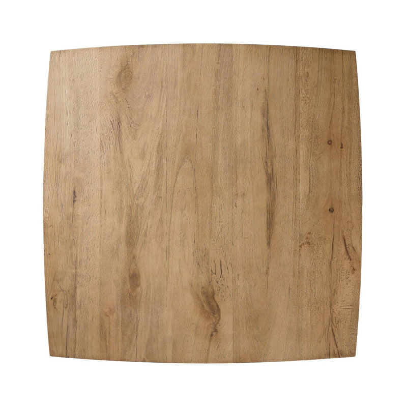 Brinton Square Coffee Table - Rustic Oak Veneer