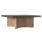 Brinton Square Coffee Table - Distressed Iron