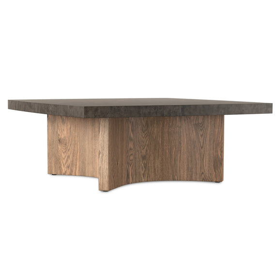 Brinton Square Coffee Table - Distressed Iron