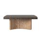 Brinton Square Coffee Table - Distressed Iron
