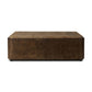 Kipp Square Coffee Table - Burnt Bleached Oak Resawn