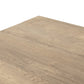 Abaso Rectangular Coffee Table - Whitewash Rustic Wormwood Oak