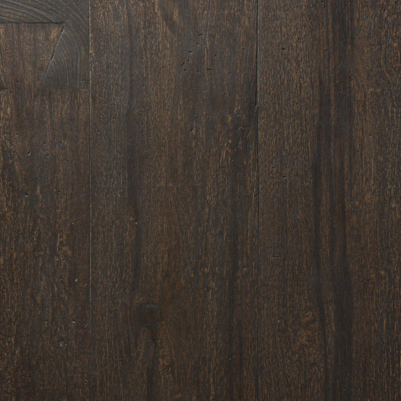 Abaso Rectangular Coffee Table - Ebony Rustic Wormwood Oak