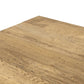 Abaso Rectangular Coffee Table - Rustic Wormwood Oak