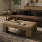 Abaso Rectangular Coffee Table - Rustic Wormwood Oak
