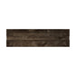 Abaso Console Table - Ebony Rustic Wormwood Oak