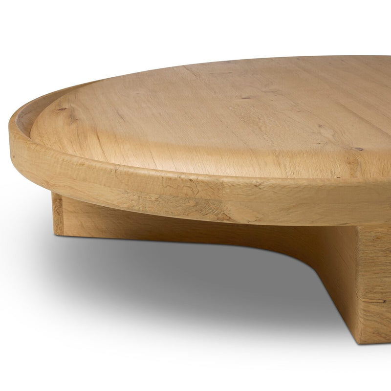 Tervin Coffee Table - Natural Mexican Oak Veneer