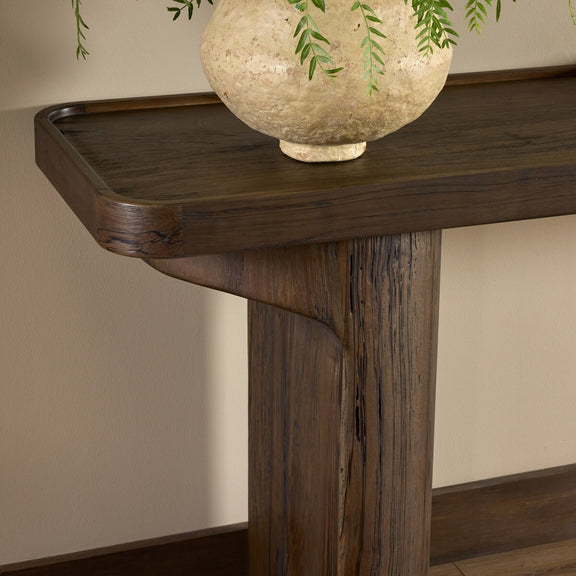 Morgan Console Table - Smoked Alder Veneer