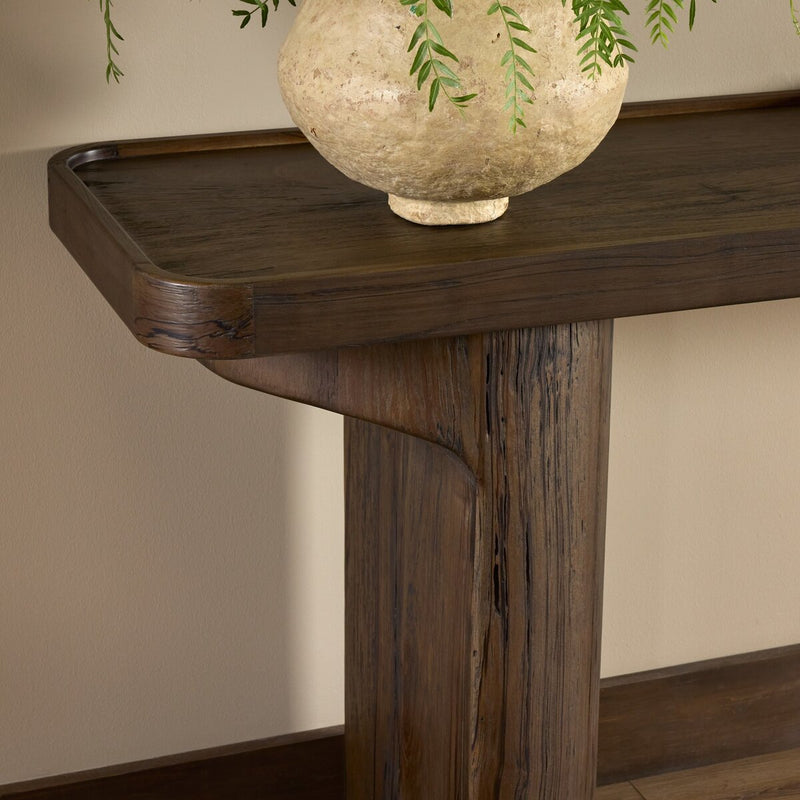 Morgan Console Table - Smoked Alder Veneer
