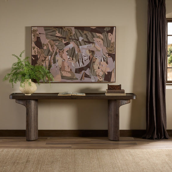 Morgan Console Table - Smoked Alder Veneer