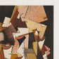 Composition Au Papier Journal by Georges Valmier - 14"X16"