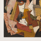 Composition Au Papier Journal by Georges Valmier - 14"X16"