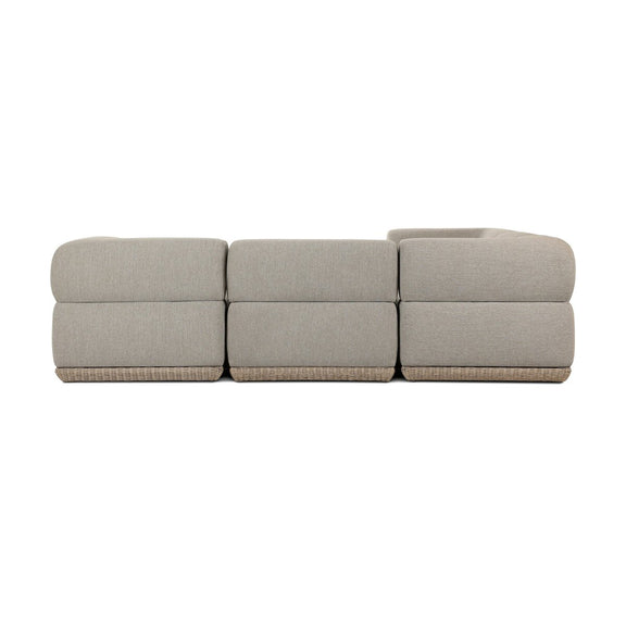 Evander Outdoor 5 Pc Sectional