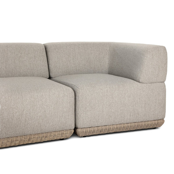 Evander Outdoor 5 Pc Sectional