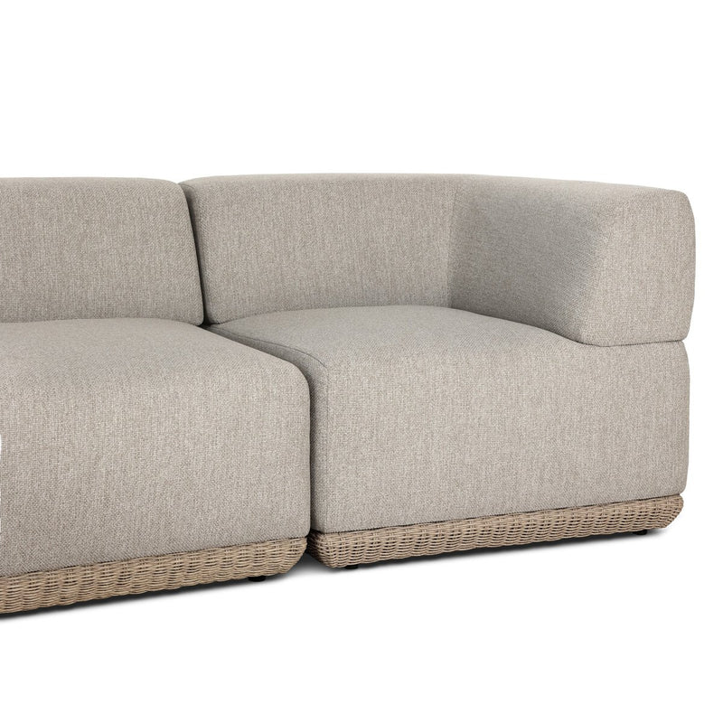 Evander Outdoor 5 Pc Sectional