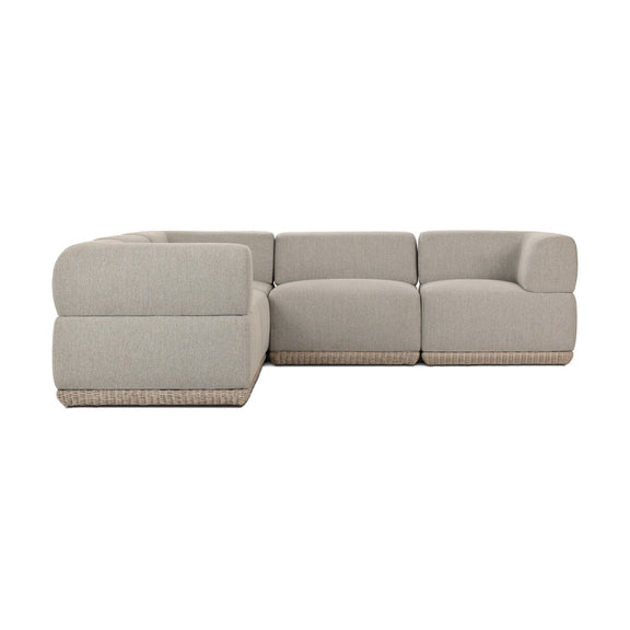 Evander Outdoor 5 Pc Sectional