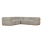 Evander Outdoor 5 Pc Sectional