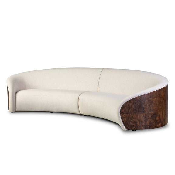 Rainey 2-Piece Sectional - Crypton Nomad Snow
