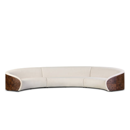 Rainey 3-Piece Sectional - Crypton Nomad Snow