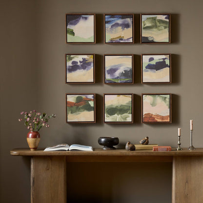 Summer Storm (Set of 9) by Beth Winterburn - 36"X36"