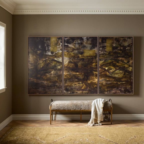 Angle Triptych by Matera - 108"X60"