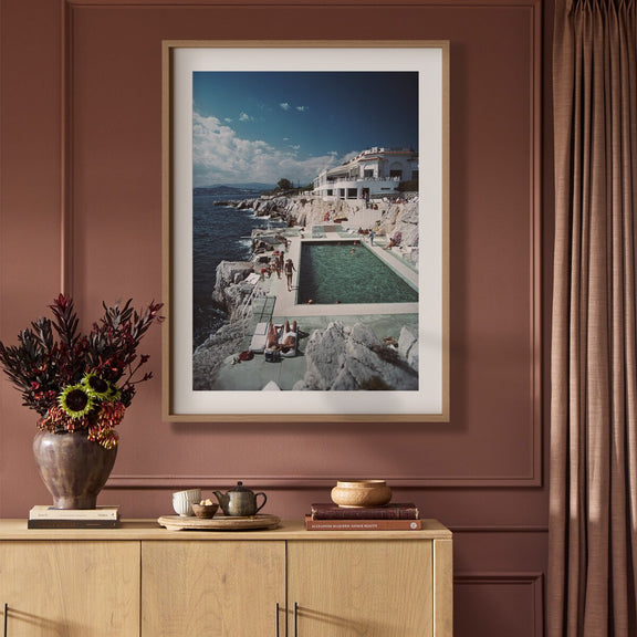 Hotel Du Cap Eden-Roc III by Slim Aarons - 36"X48"