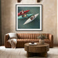 Lake Tahoe Trip by Slim Aarons - 48"X48"