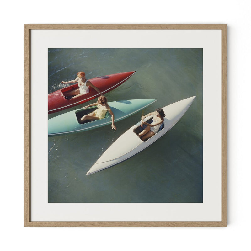 Lake Tahoe Trip by Slim Aarons - 32"X32"