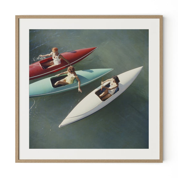 Lake Tahoe Trip by Slim Aarons - 40"X40"