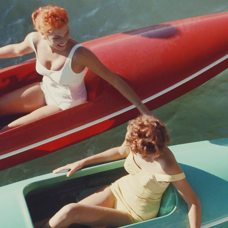 Lake Tahoe Trip by Slim Aarons - 40"X40"