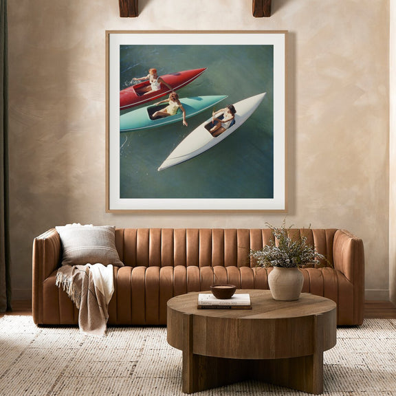 Lake Tahoe Trip by Slim Aarons - 48"X48"