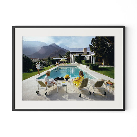 Poolside Gossip by Slim Aarons - 40"X30"