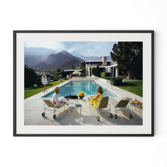 Poolside Gossip by Slim Aarons - 48"X36"