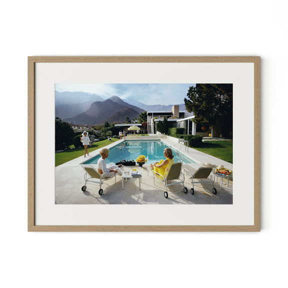 Poolside Gossip by Slim Aarons - 32"X24"