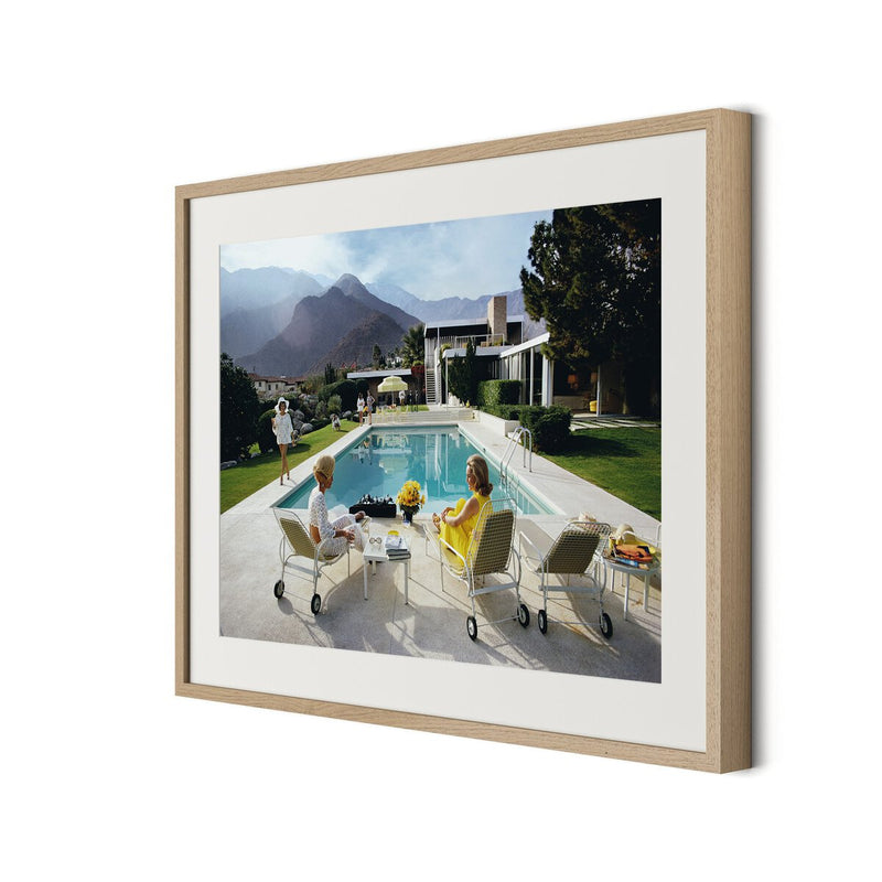 Poolside Gossip by Slim Aarons - 40"X30"