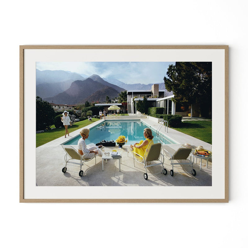 Poolside Gossip by Slim Aarons - 48"X36"