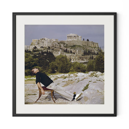 Civilized Snooze by Slim Aarons - 32"X32"
